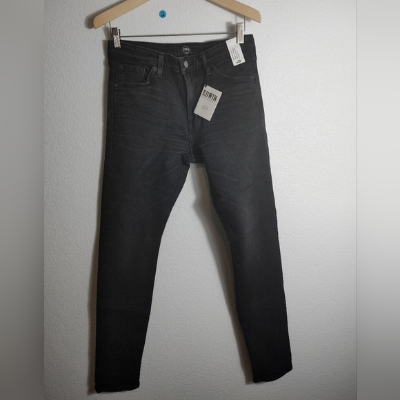NWT Men's Edwin Morrison Black Jean Made In Japan 32 - Picture 1 of 8